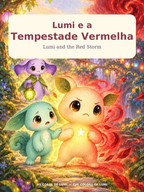 Capa: Lumi e a Tempestade Vermelha